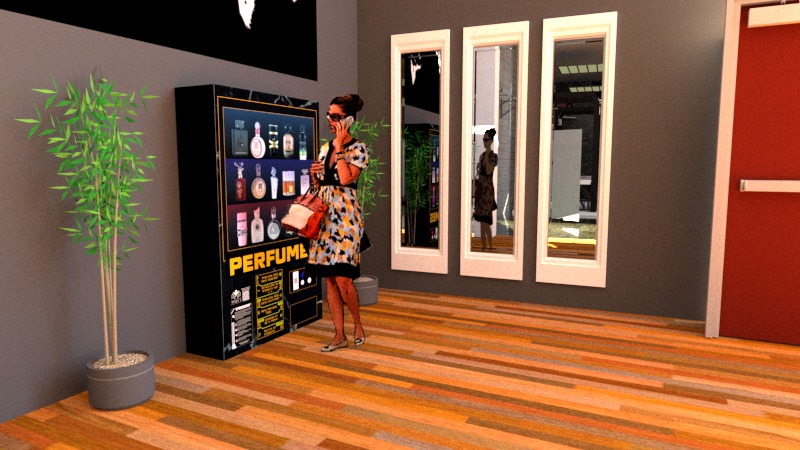 Aplicación cercana a clínicas con productos de bebé